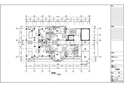 广西某酒店室内装饰工程设计施工图CAD图纸